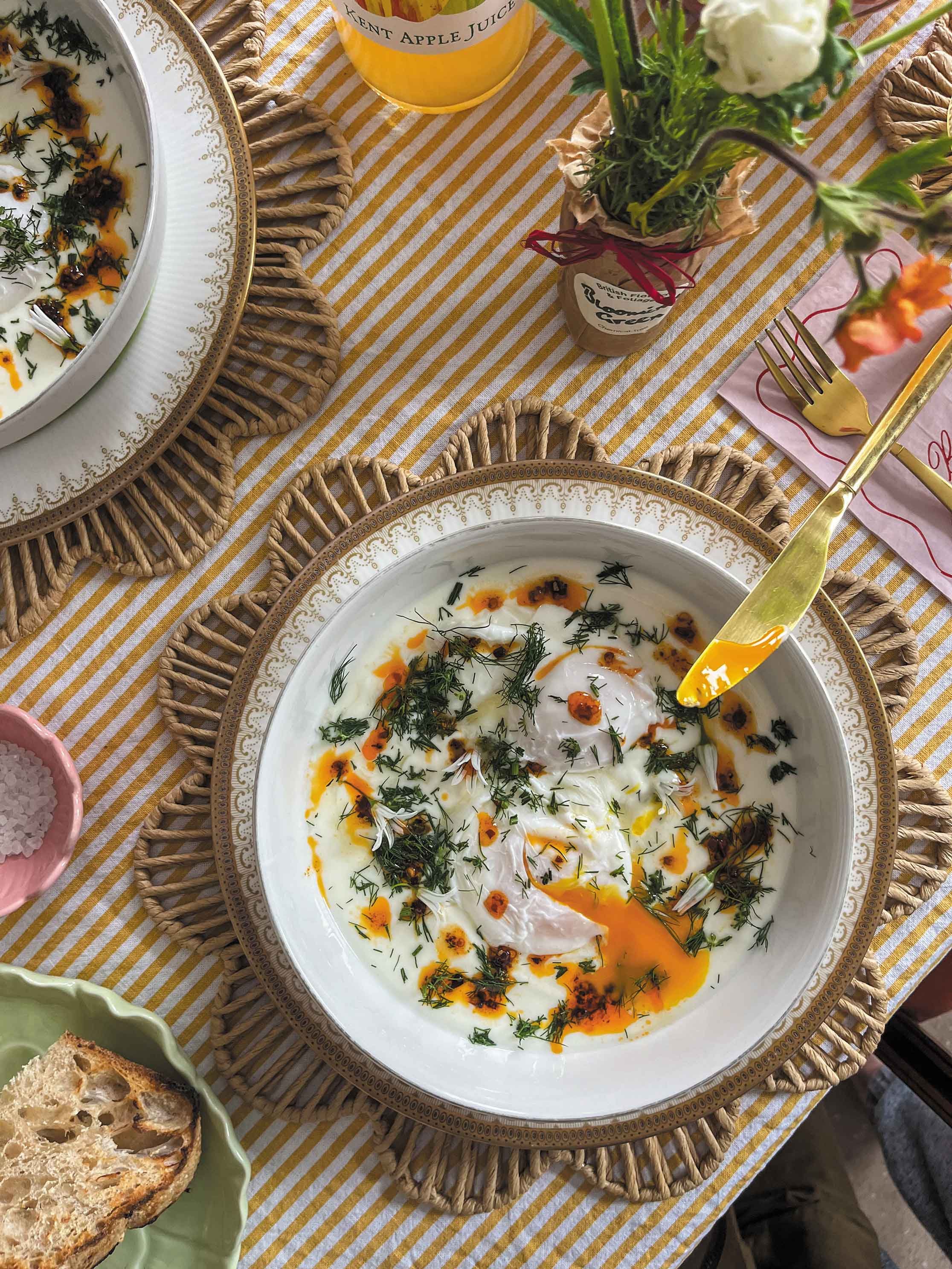 RECIPE: KENT TURKISH-STYLE EGGS