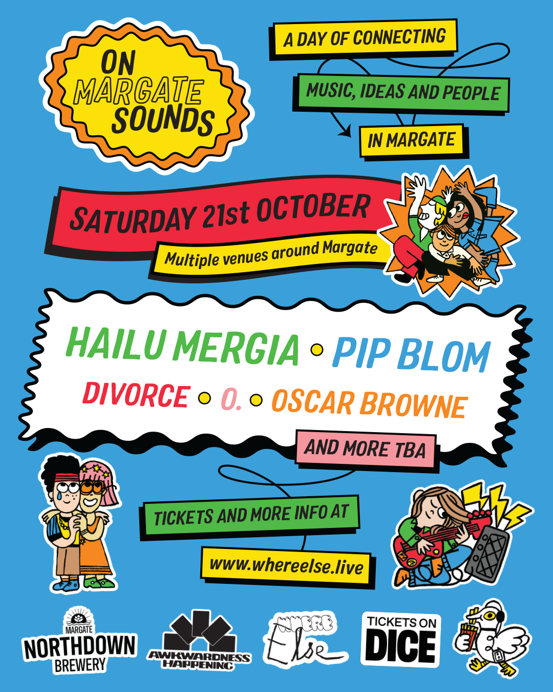 New multi-venue music fest 'On Margate Sounds' line-up revealed