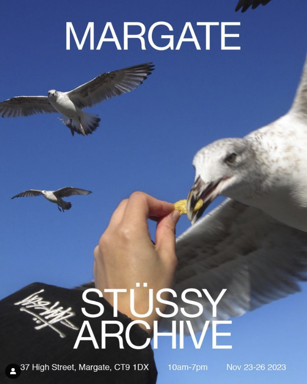 STÜSSY ARCHIVE SALE RETURNS TO MARGATE FOR November 2023