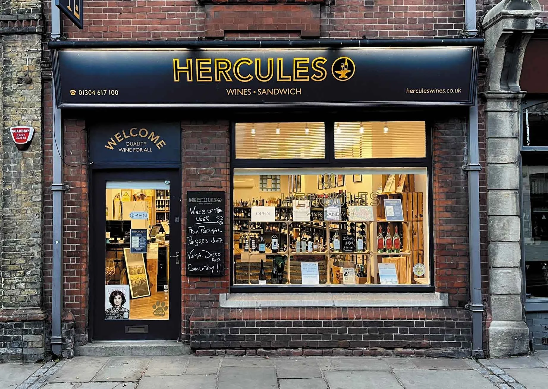 DISCOVER A NEW HAPPY PLACE - HERCULES WINES, SANDWICH