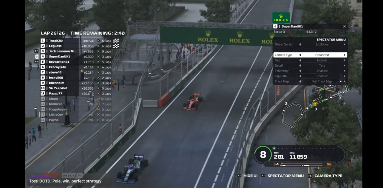 What a Finish.