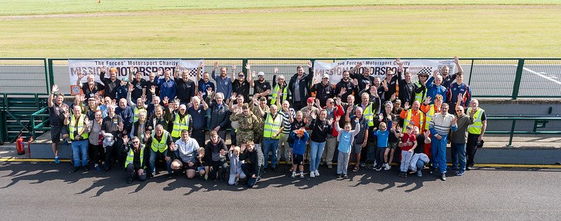 Mission Motorsport host another successful event at Croft Circuit for the Forces Family Day