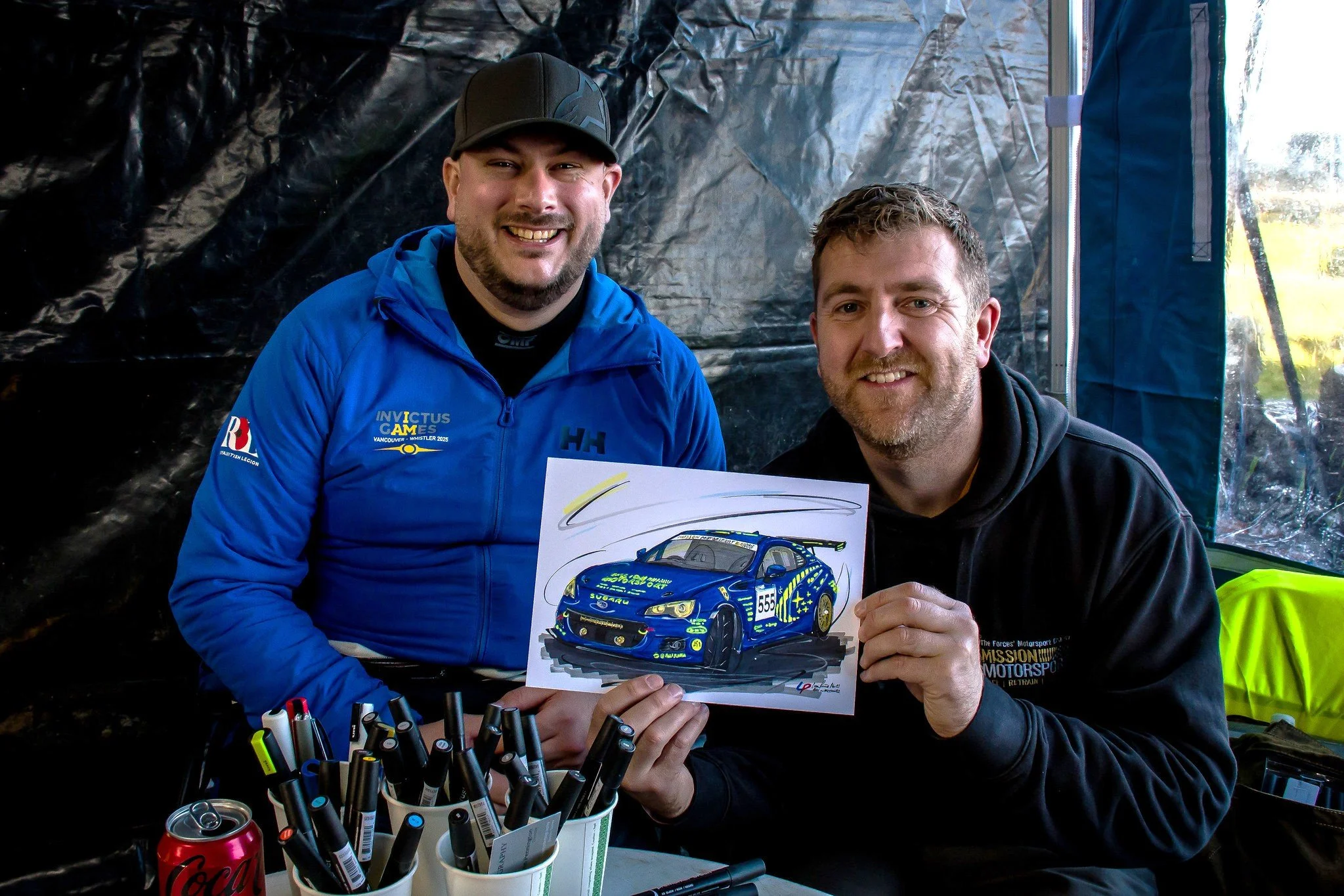 From Survival to Speed: RAF Engineer Liam Price Builds a New Future Through Art, Motorsport, and Community