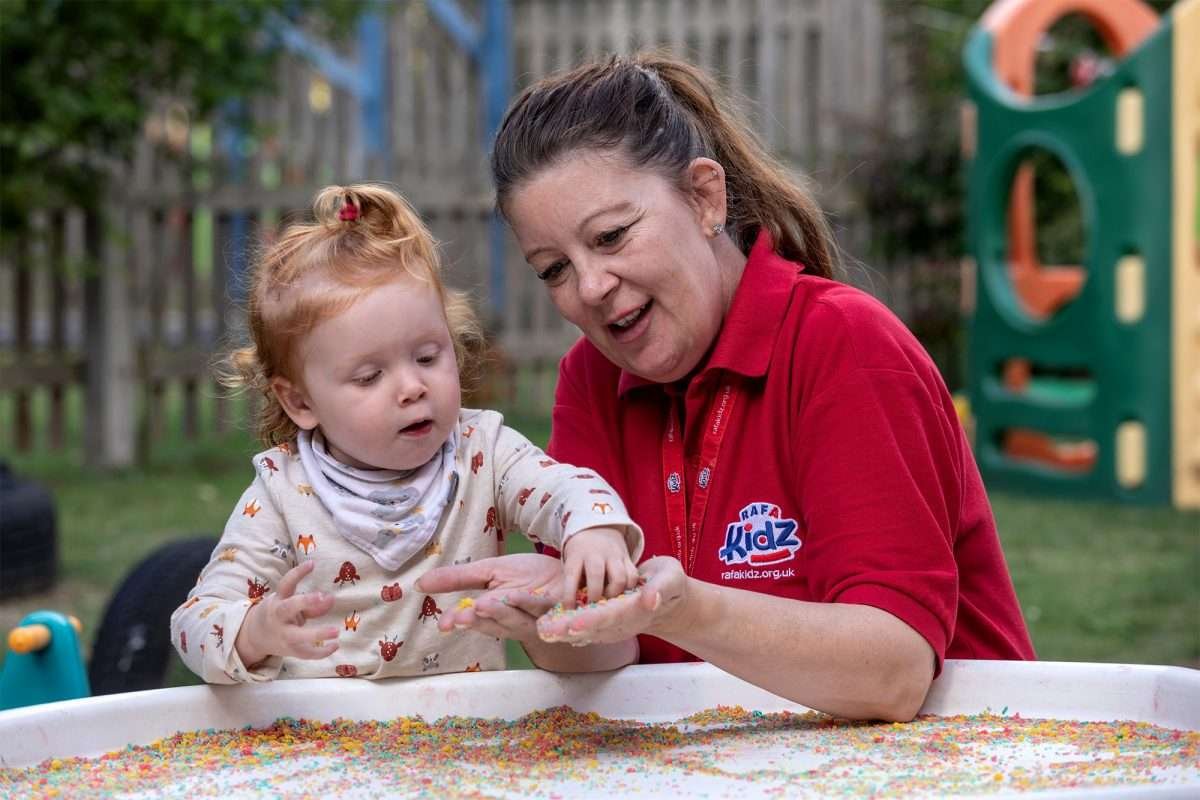 Free Childcare Breaks Barriers for Military Parents at National Transition Event