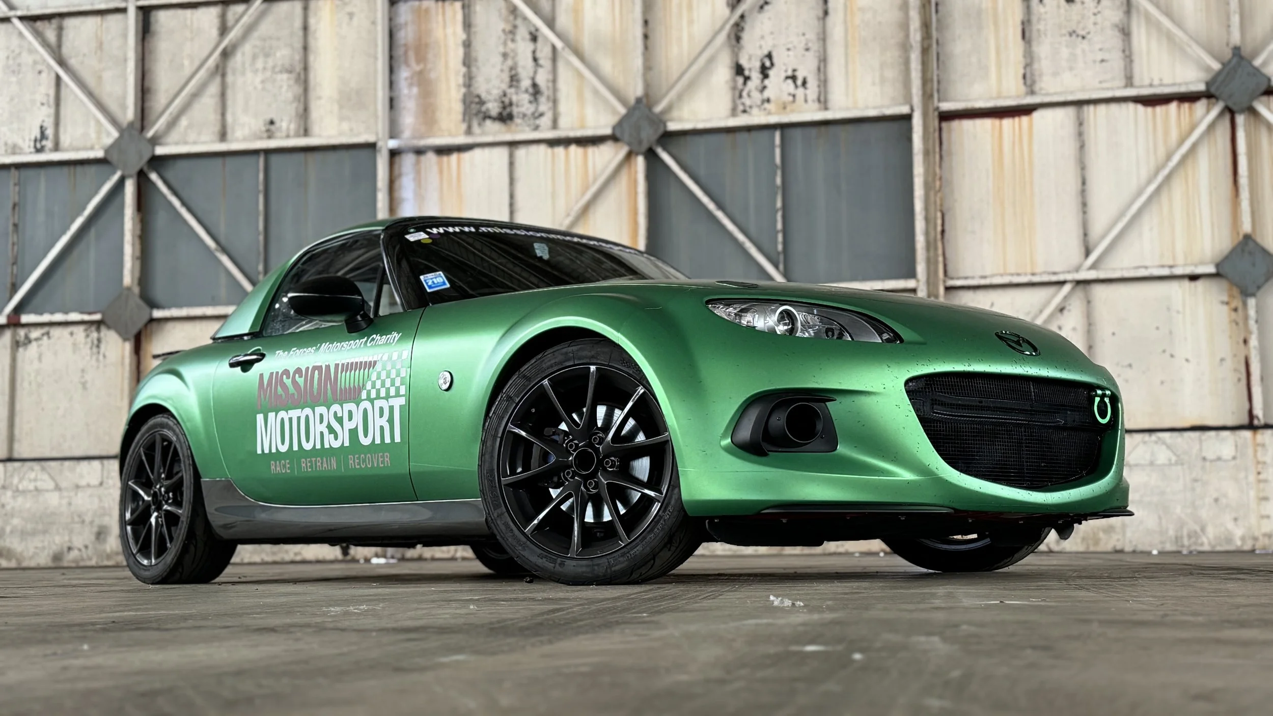 Mazda MX5 Track Car- Sticker My Name!