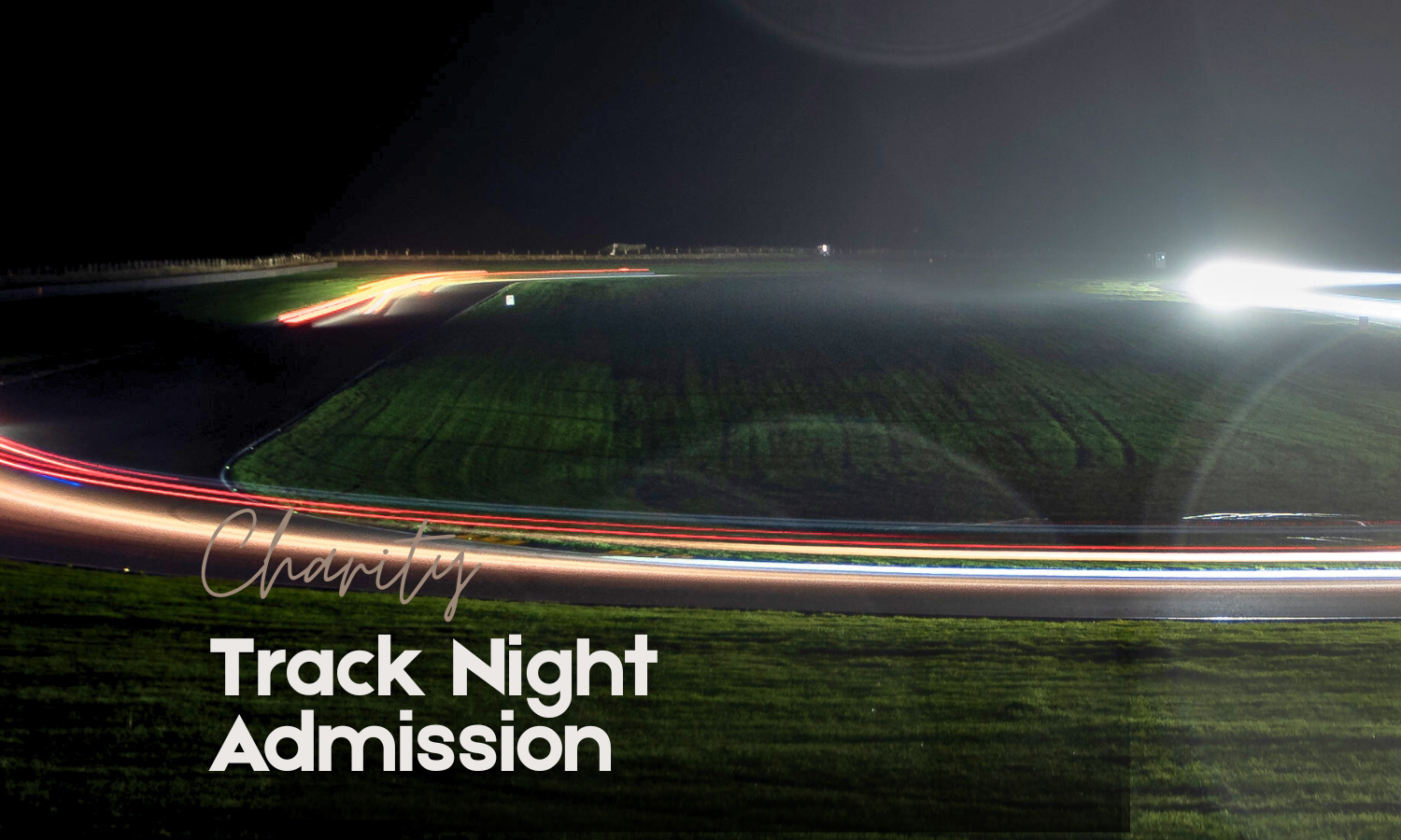 Charity Track Day Admission
