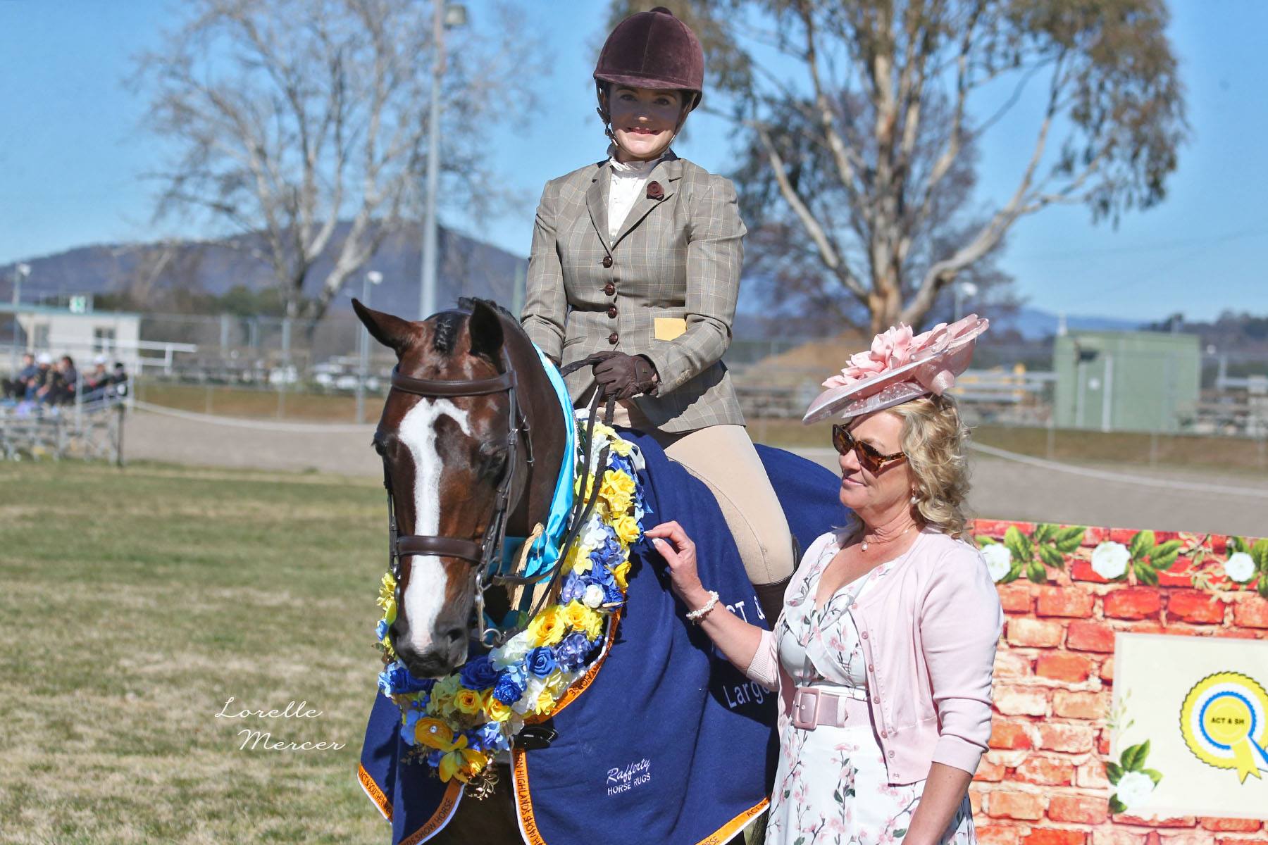 Winner of Champion Large Show Hunter Galloway ACT & STH NSW Hack Championships. Photograph: Lorelle Mercer Photography