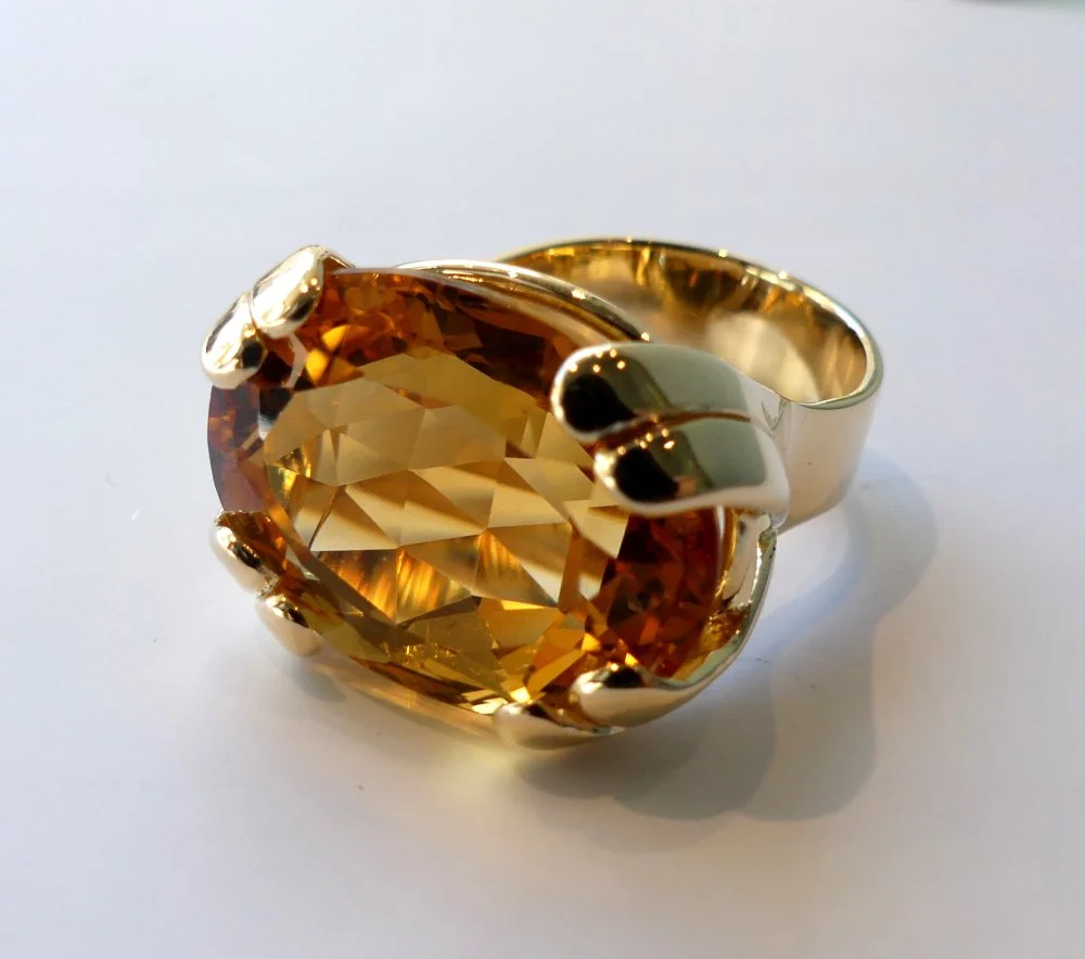 Anello Citrino