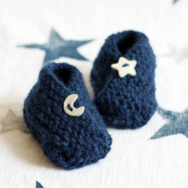 Bitty baby booties by Small + Friendly