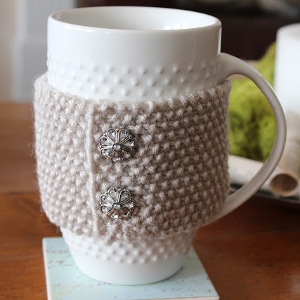 DIY cup cozy by Setting for Four