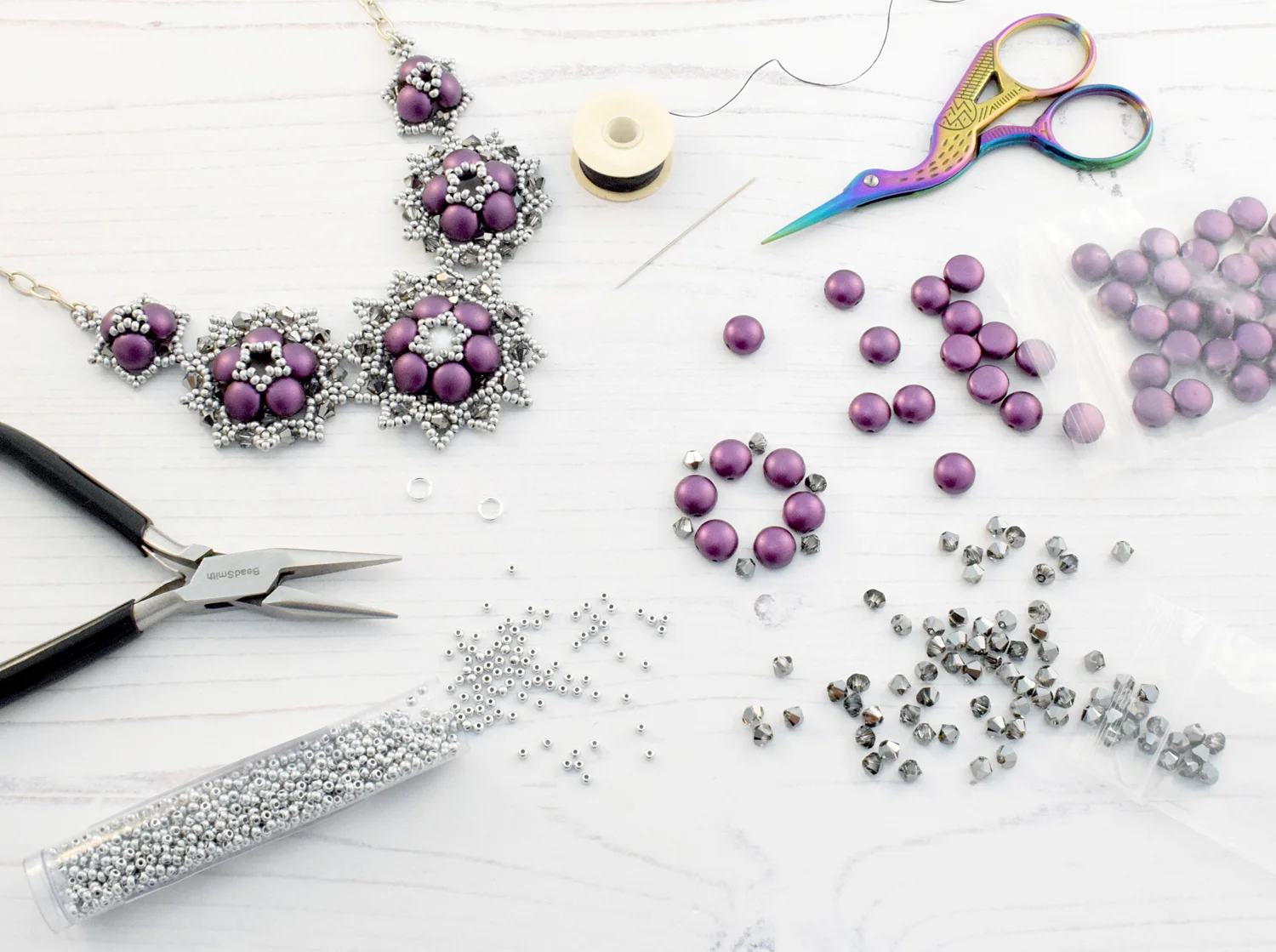 Candy Bead Rosette Necklace.jpg