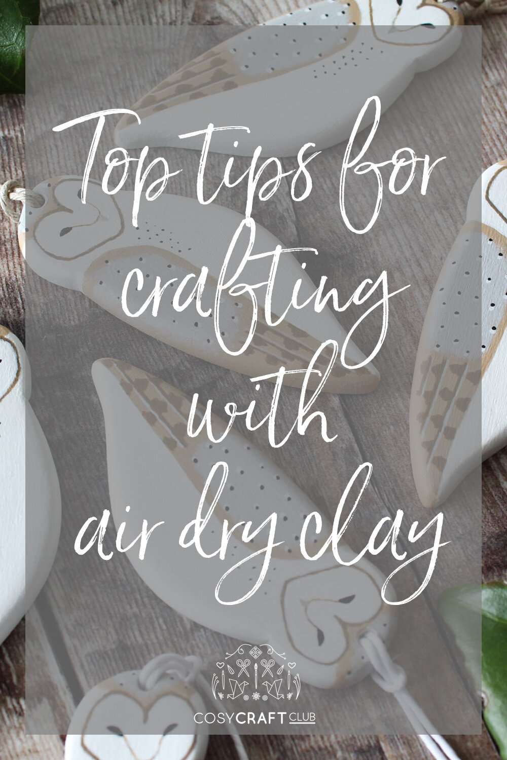 If you're just starting to work with air dry clay, these top tips from expert clay crafters will help you on your way! These lovely people share the things they wish they had known when they were starting out.