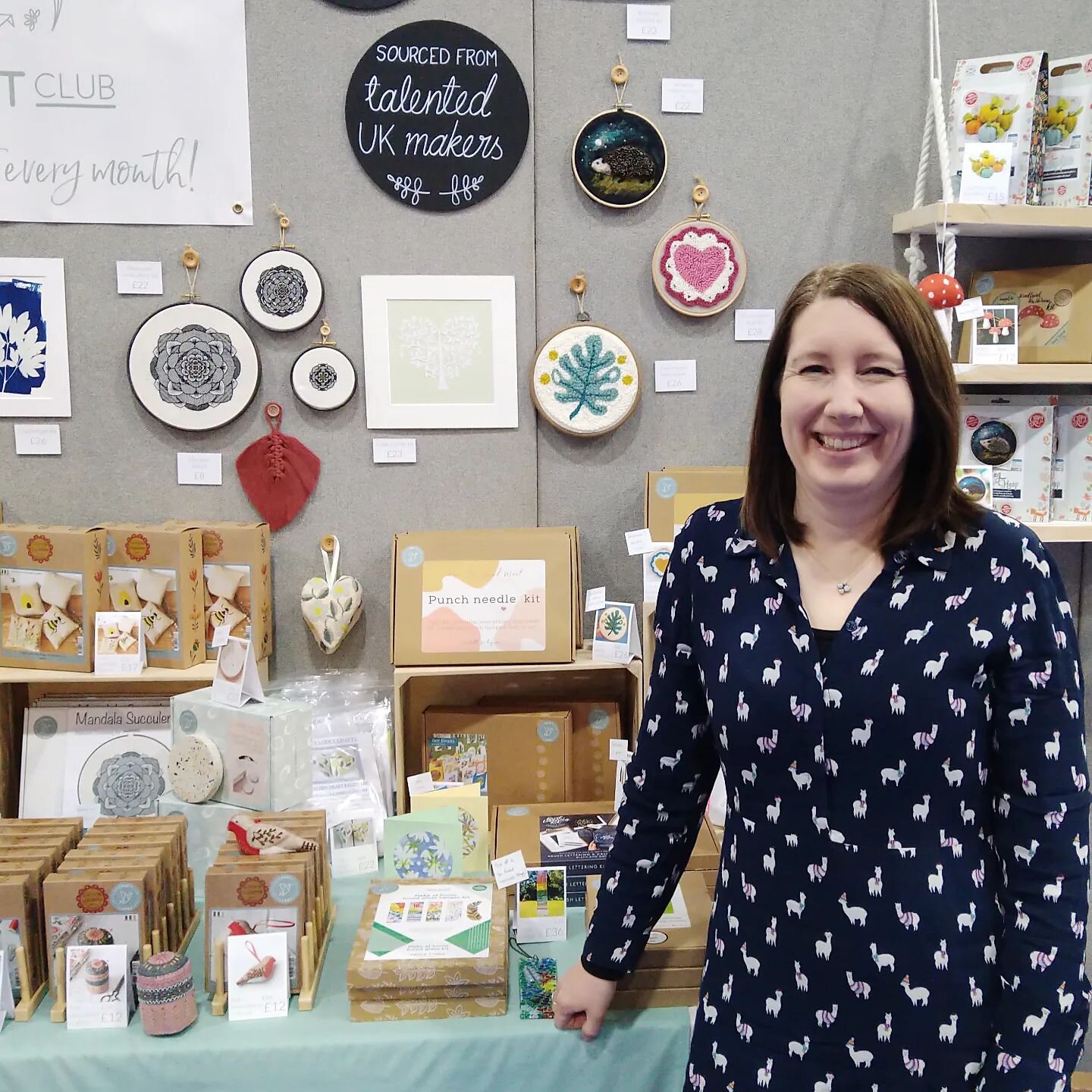 Craft4Crafters Exeter is over for another year and it was another great show! So many lovely stands and makers there, it was great to catch up with some old friends and meet new people too!

I always enjoy making my stand look pretty and showing off 