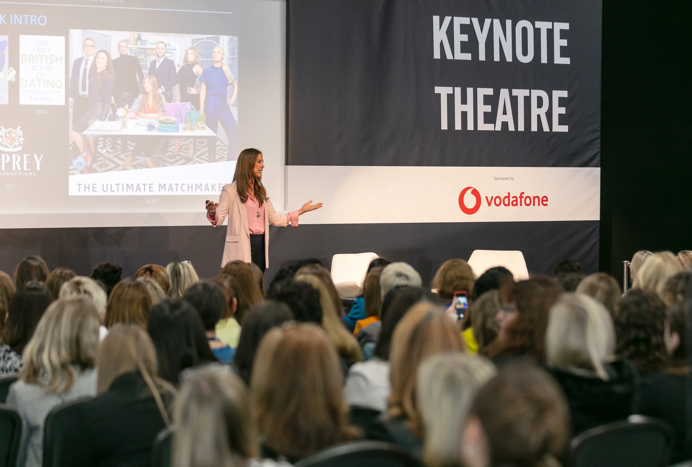 nov 2019 - lara gave a speech at the women in business expo on overcoming limiting beliefs