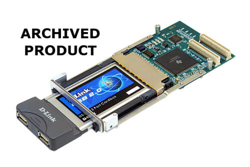 CardBus/PCMCIA Adapter PMC w/ USB 2.0 Cardbus (4664) | Technobox