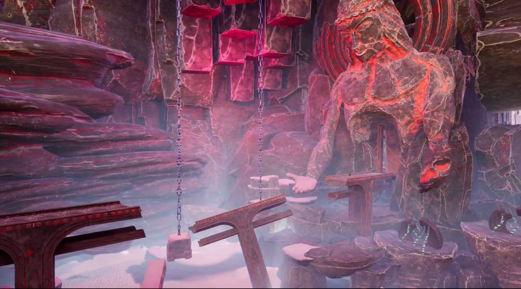  Because we basically need a ‘new’ set of camera, controls and characters for each terrains, those elements where paramount. It was like creating four games in one.  We however were focused to keep the idea of an substractive design guideline, develo
