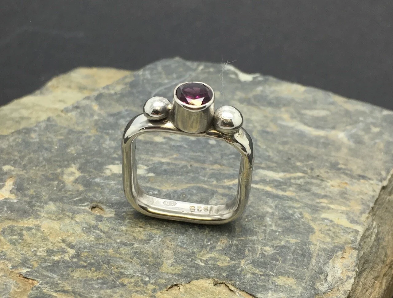One-off engagement ring designed along with the customer.