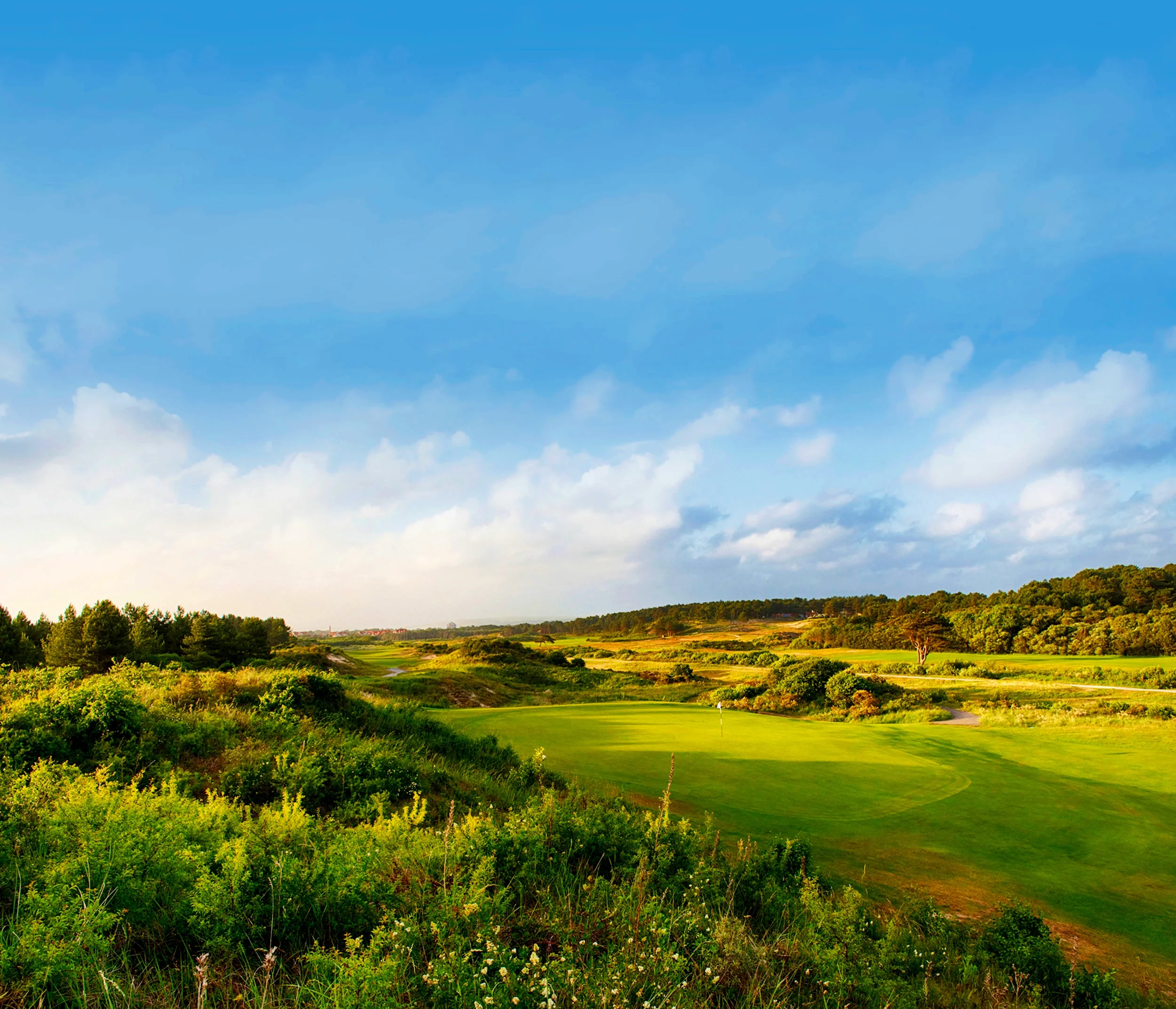 The 12th hole at Le Touquet’s La Mer course.
