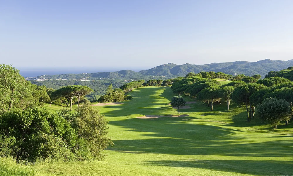 The 4th hole at Golf d’Aro in Costa Brava, Spain.