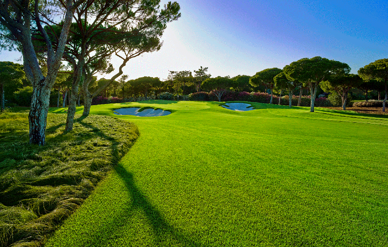 The short 8th hole at Quinta do Lago’s North Course.
