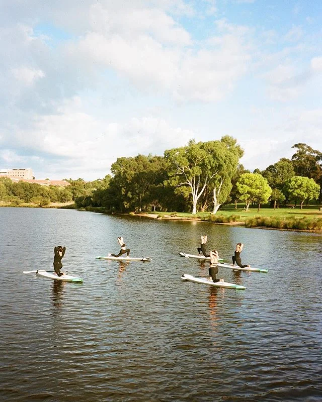 FREE Pre-Launch SUP Yoga Flow

To celebrate the upcoming launch of Be Yoga&rsquo;s first classes of the season, we are offering a free SUP Yoga Flow on the Swan River this Saturday!
Class numbers are limited so bookings are essential. 
Book via link 