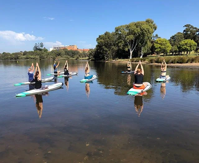 Sunny skies &amp; light winds greeted these sweet souls for our pre-launch class ☀️💛💫