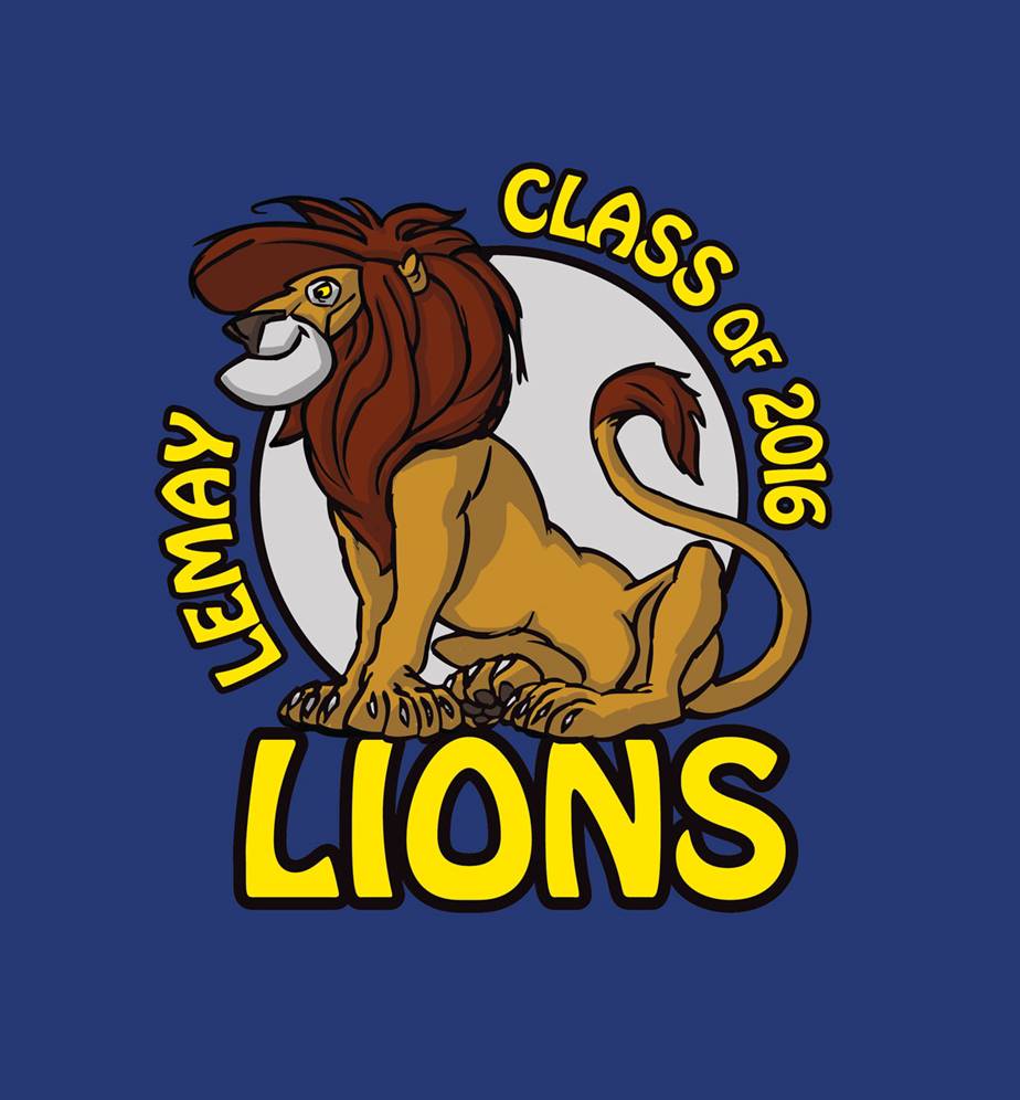Lemay Lions T-Shirt Design 2016 - Traditional/Digital