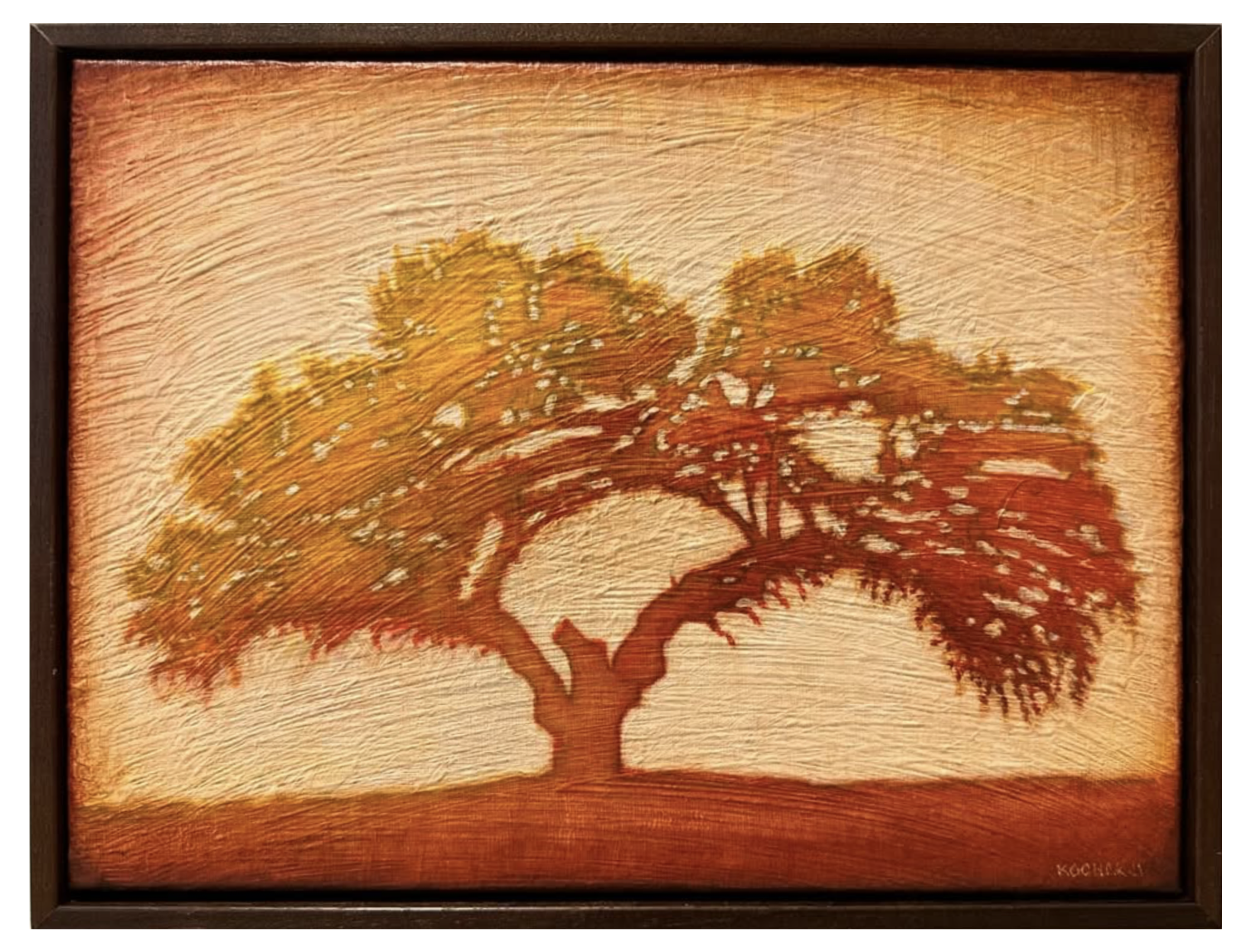 Golden Arbor - oil on canvas - 12x9