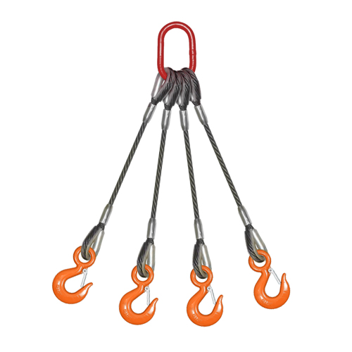 4 leg wire rope sling