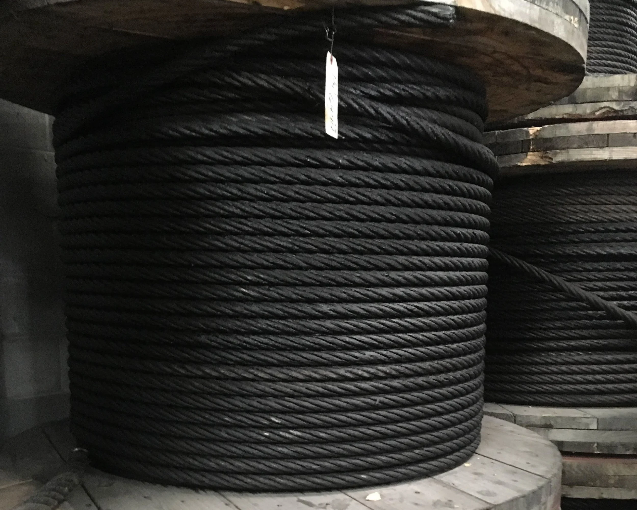 7/8 to 1 5/8 used wire rope 6x26 IWRC