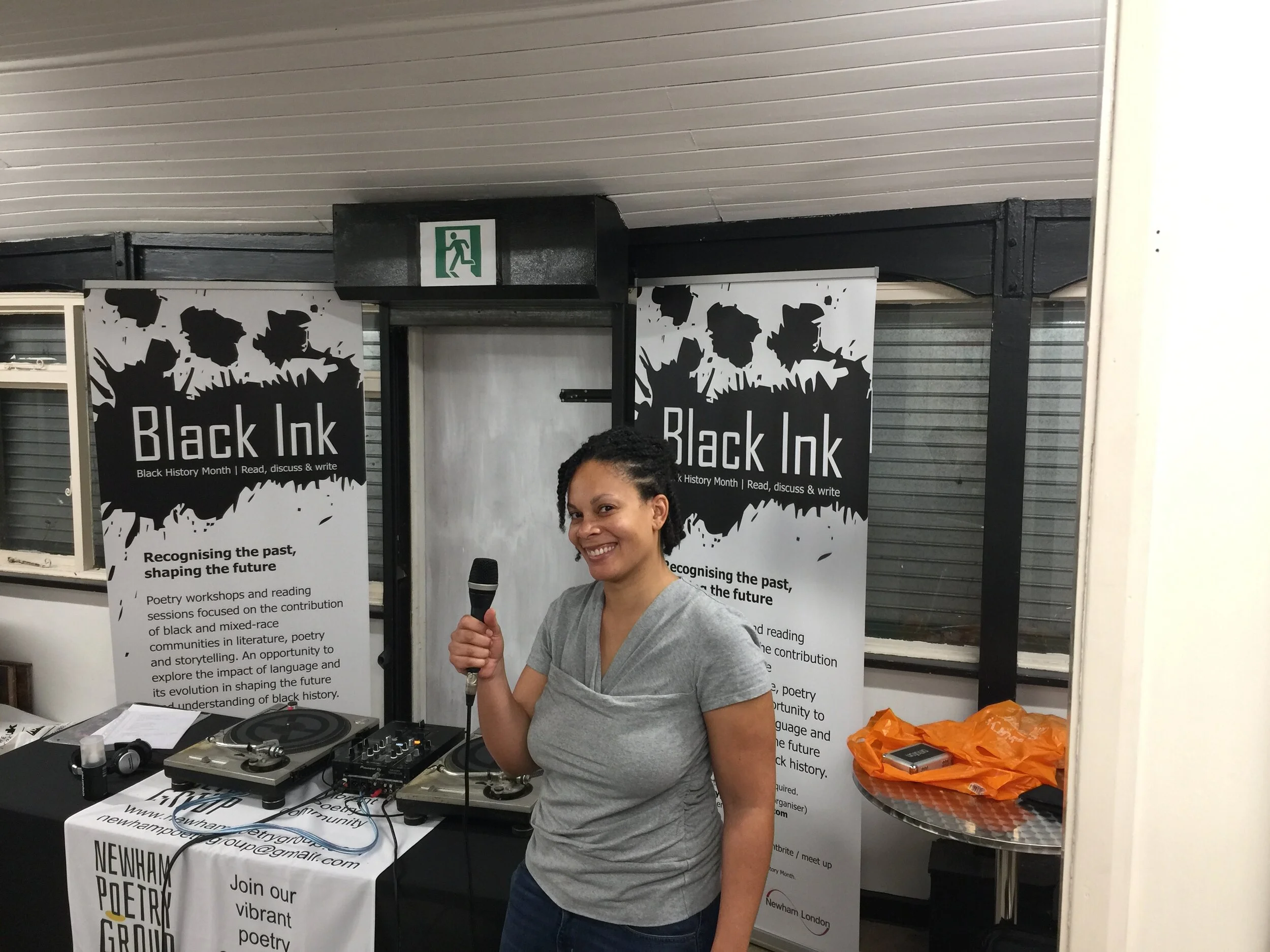 Black Ink Poetry Workshop October 2019 