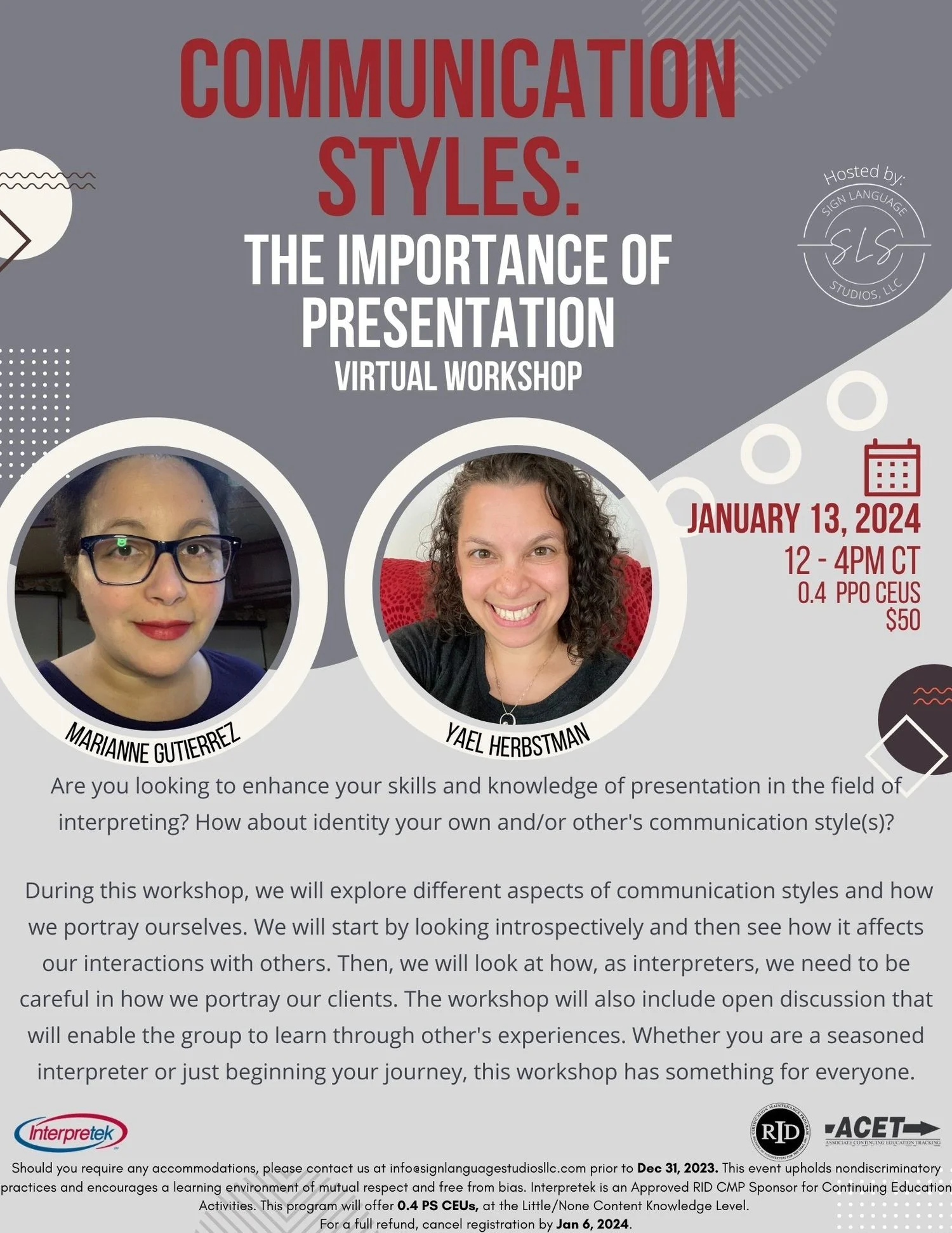 COMMUNICATION STYLES: THE IMPORTANCE OF PRESENTATION