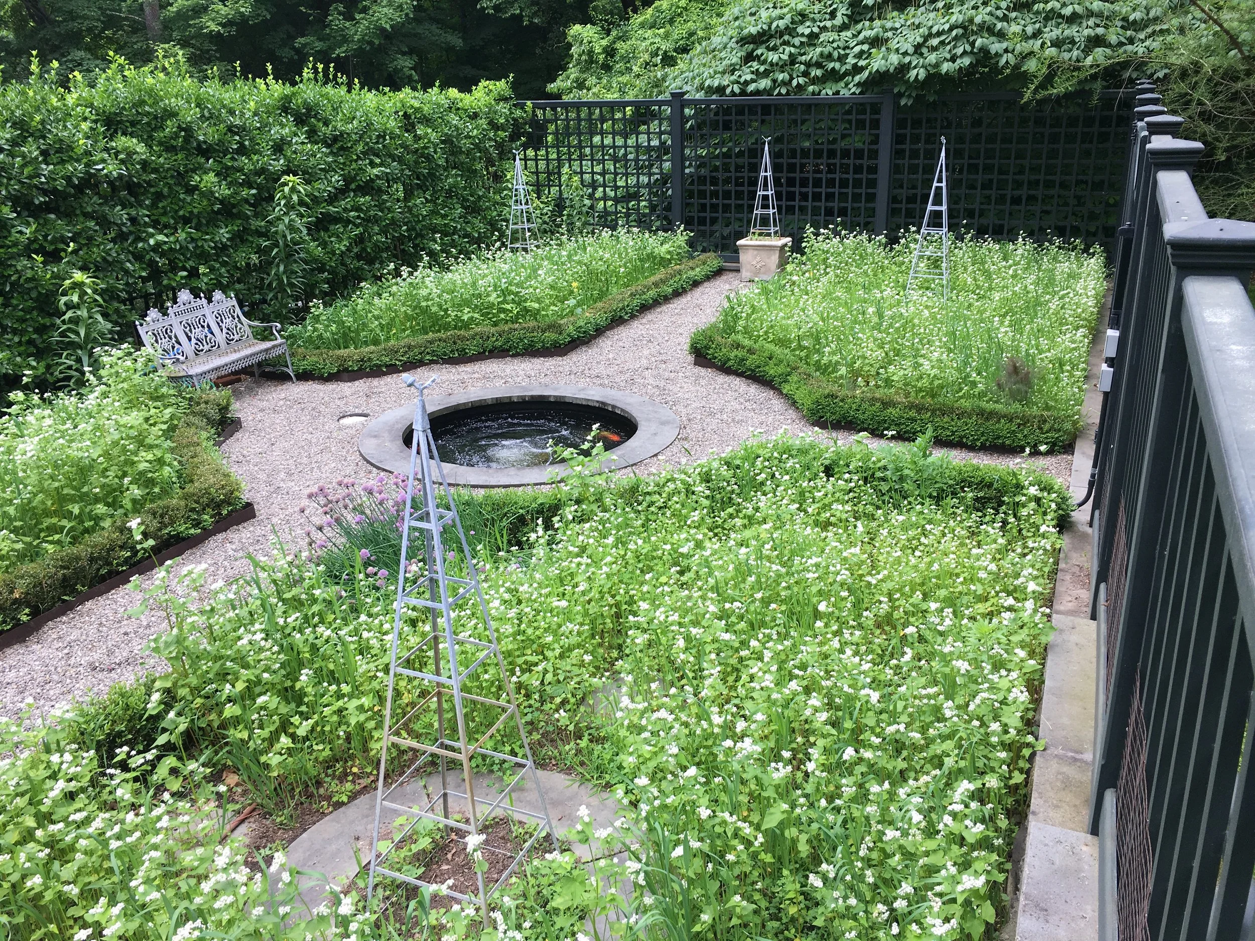 Formal Veggie Garden