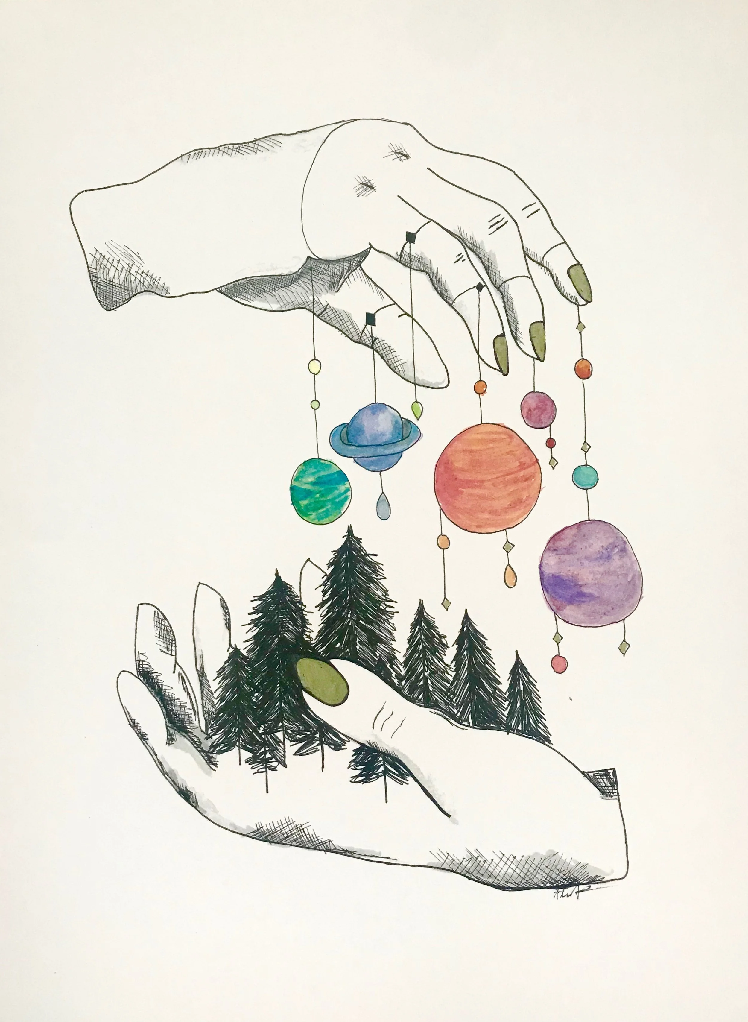 February Featured Artist - Alex Ferri of Blossom &amp; Bone Designs