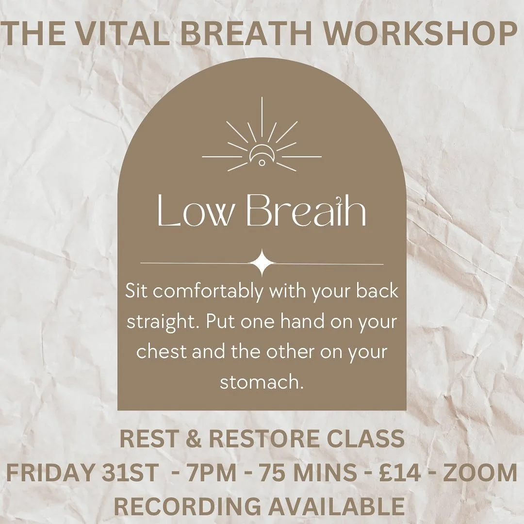 It&rsquo;s time for another Rest &amp; Restore class!
Are you struggling with sleep, either struggling to get to sleep or suffering from broken sleep? 
Do you experience low level anxiety? You know that constant state where we feel a bit stressed, ne