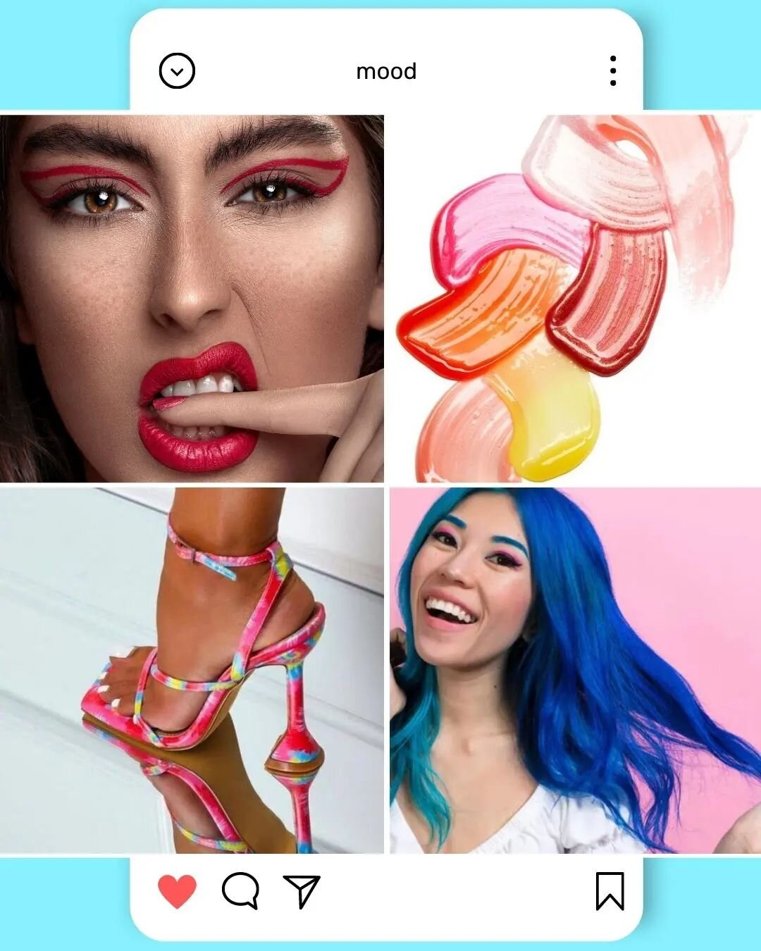 Mood board for Spark beauty brand. 
Bright bold and confident. A beauty brand that empowers women to be unique and to go for it in life.
.
.
.
.
.
.
.
,#moodboards #moodboard #makeupbrand #makeup #fun #inspiration #bold #branding #designerlife #creat