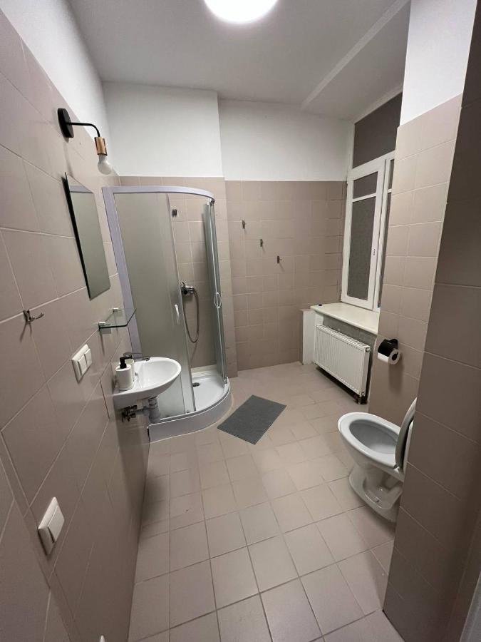 Недорогие хостелы Вильнюса_Centro Hostel_ванна и туалет.jpg