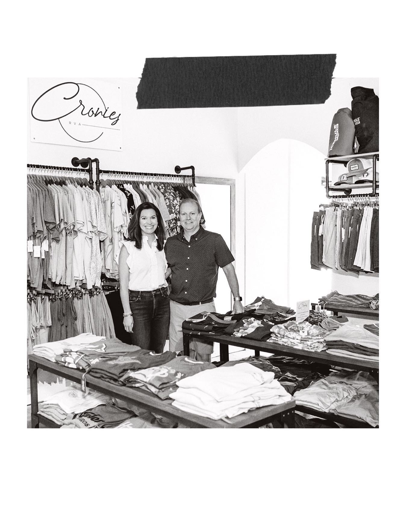 cronies // shops at 5807, rva

so excited for alyson + mike to be featured in richmond biz sense today. if you&rsquo;re in rva check out this men&rsquo;s store this weekend during &ldquo;Party on the Avenues&rdquo; + all the other stores within the s