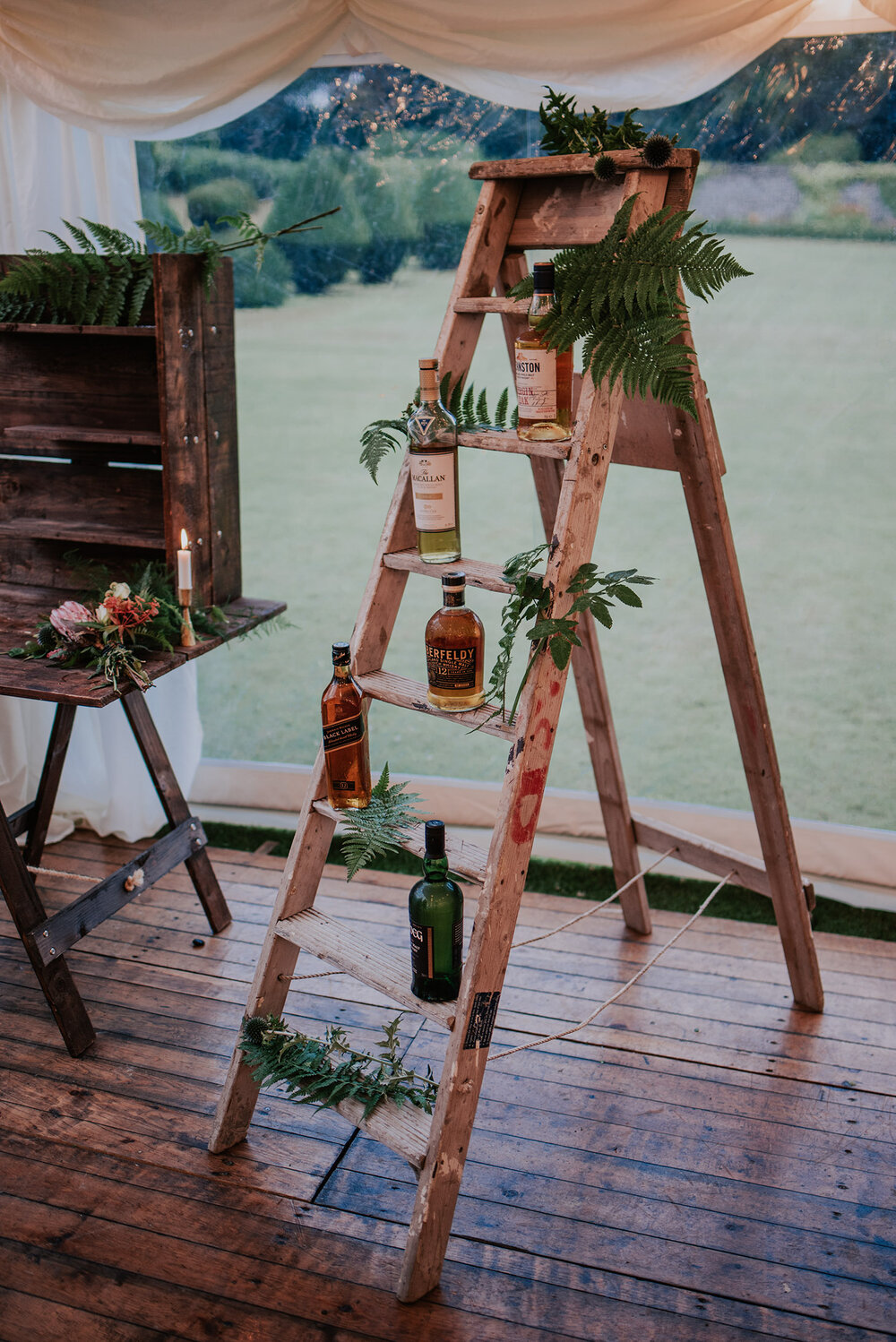 130-Airlie-castle-wedding-whiskey-ladder.jpg