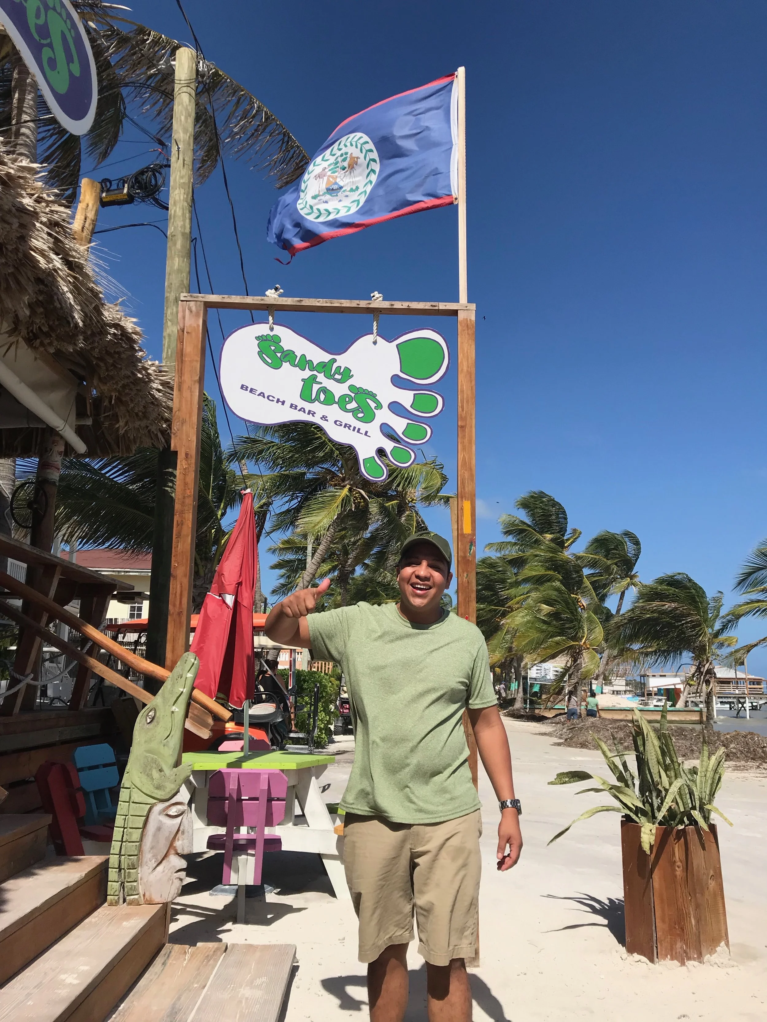 Ish owner of Sandy Toes