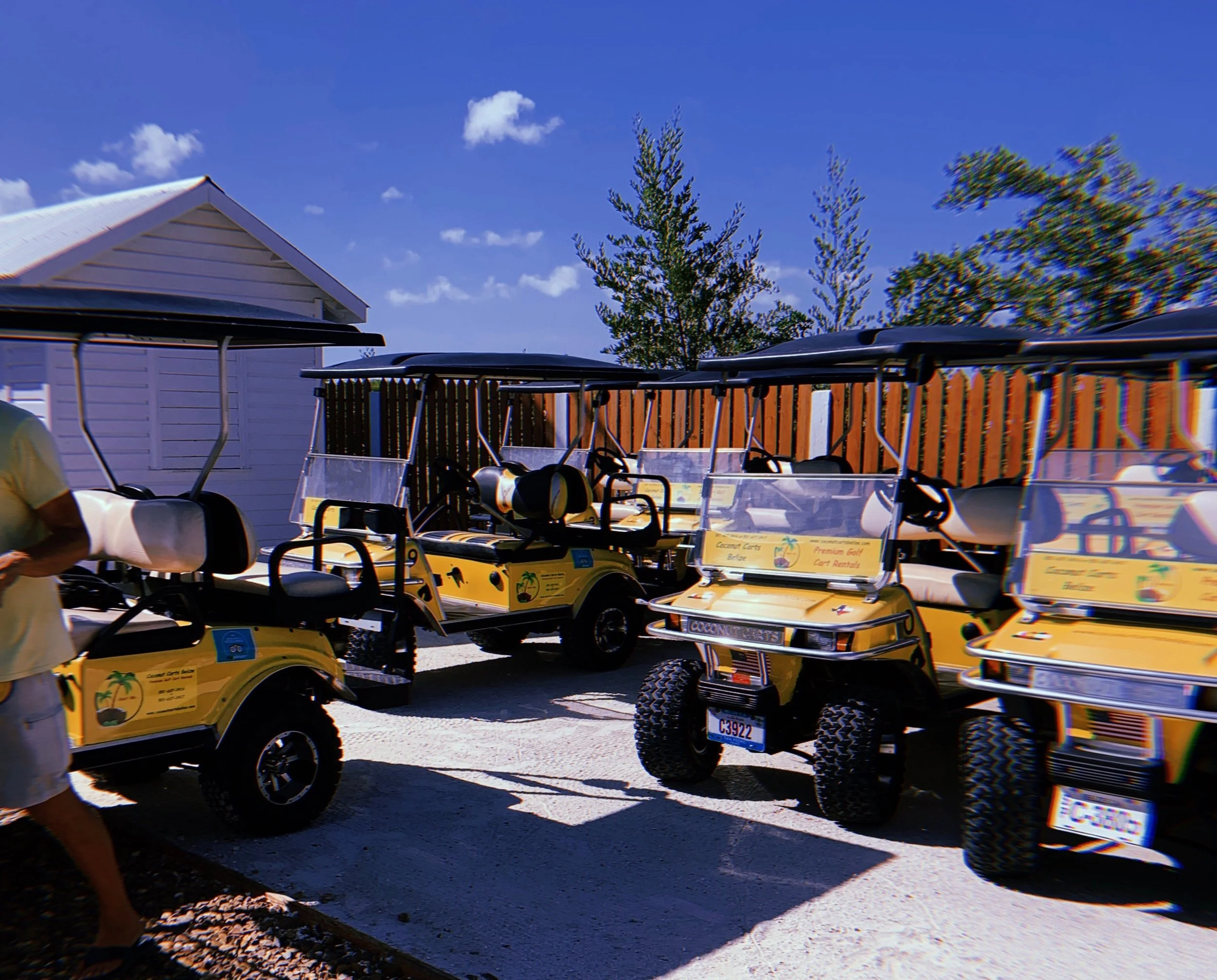 Happy Partner Spotlight Coconut Carts — Belize Happy Adventures