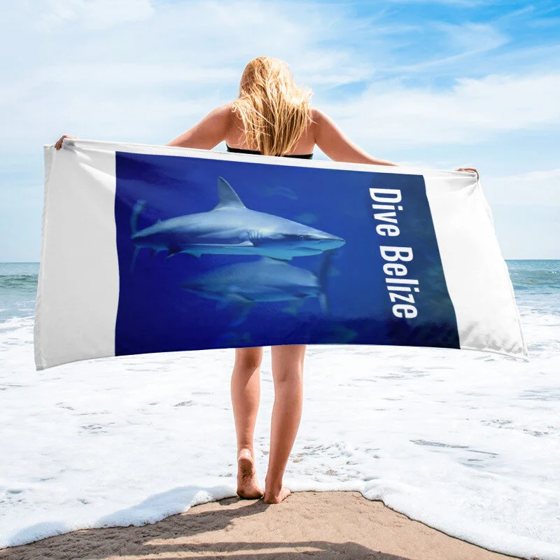 Shark - Beach Towel - 30x60