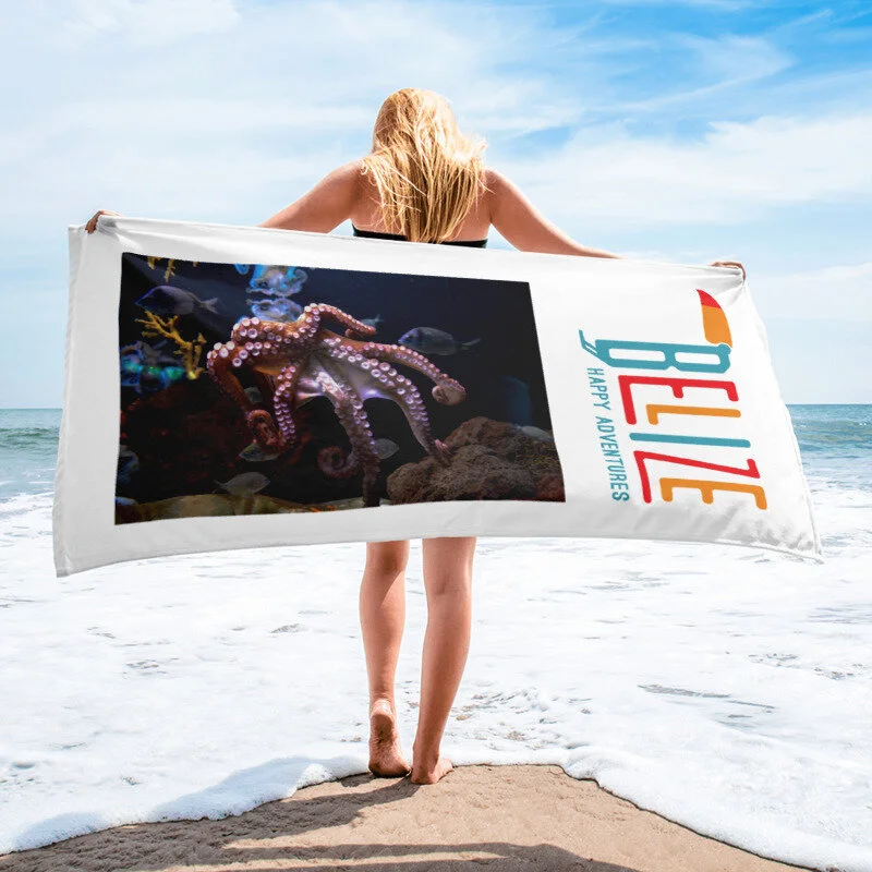 Octopus - Beach Towel - 30x60