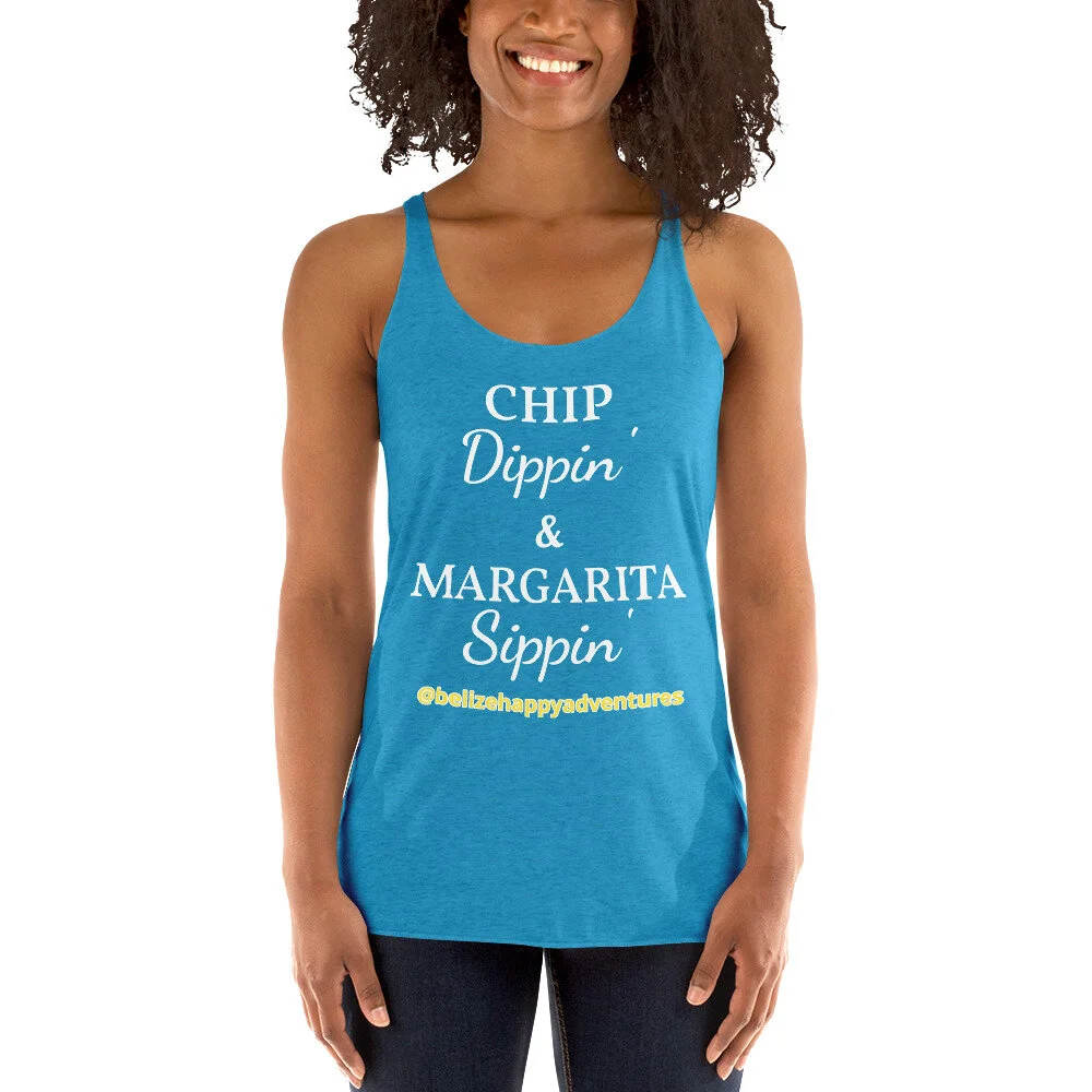 Chip Dippin' - Vintage Racerback Tank 