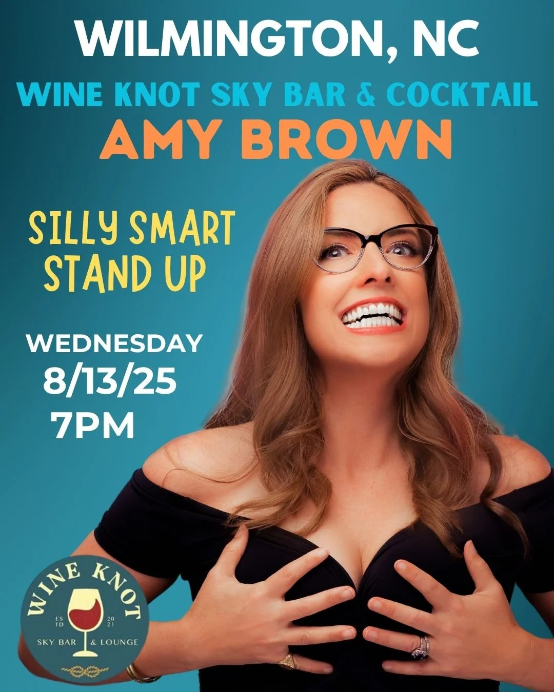 Wilmington, NC — Cozy Comedy starring Amy Brown