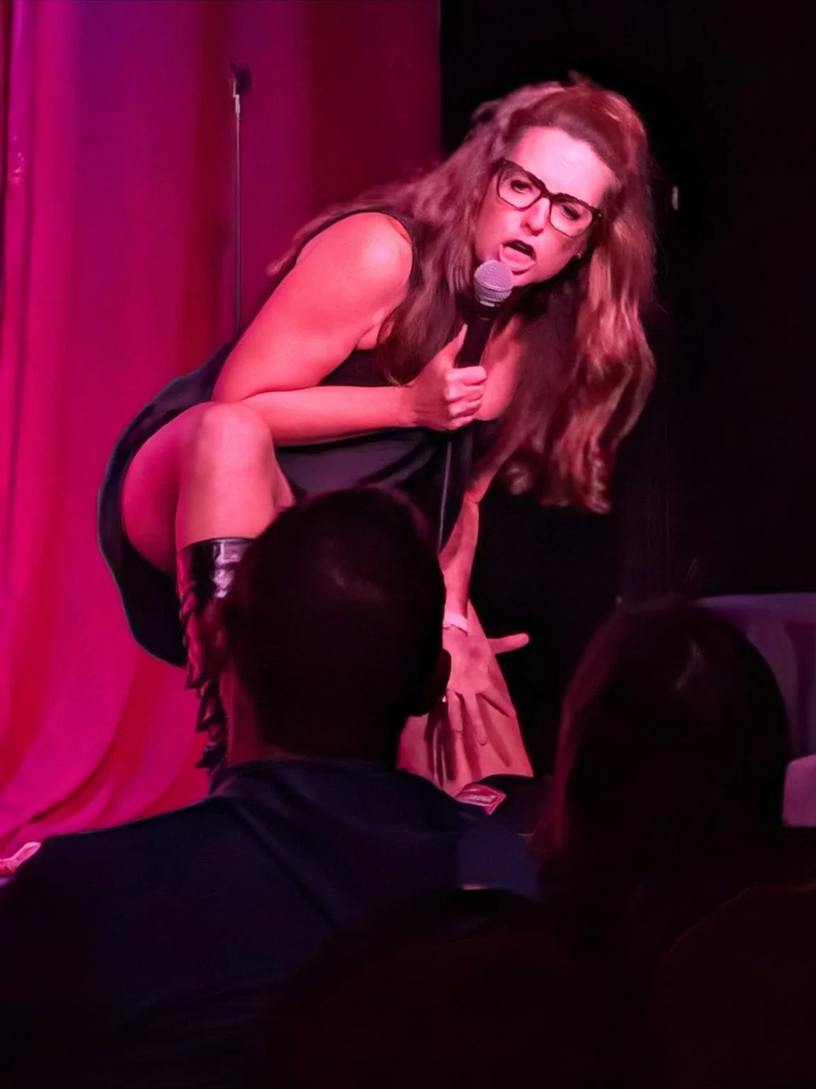 Health Class For The Front Row last night at @thealleystage 📷 @emilydholden