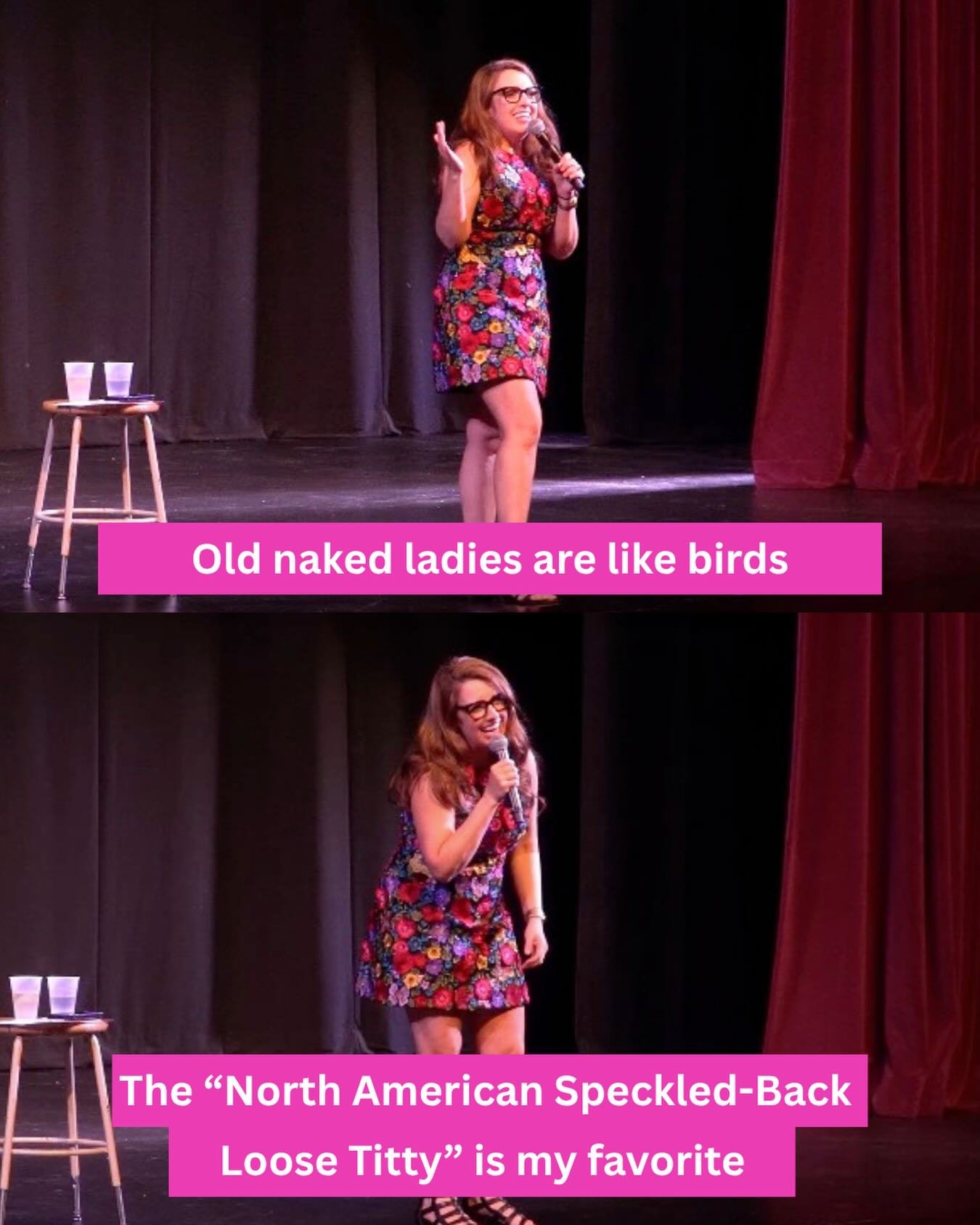 The Blue-Footed Booby and The American Bushtit
also delight

#comedy #comedian #standup #standupcomedy