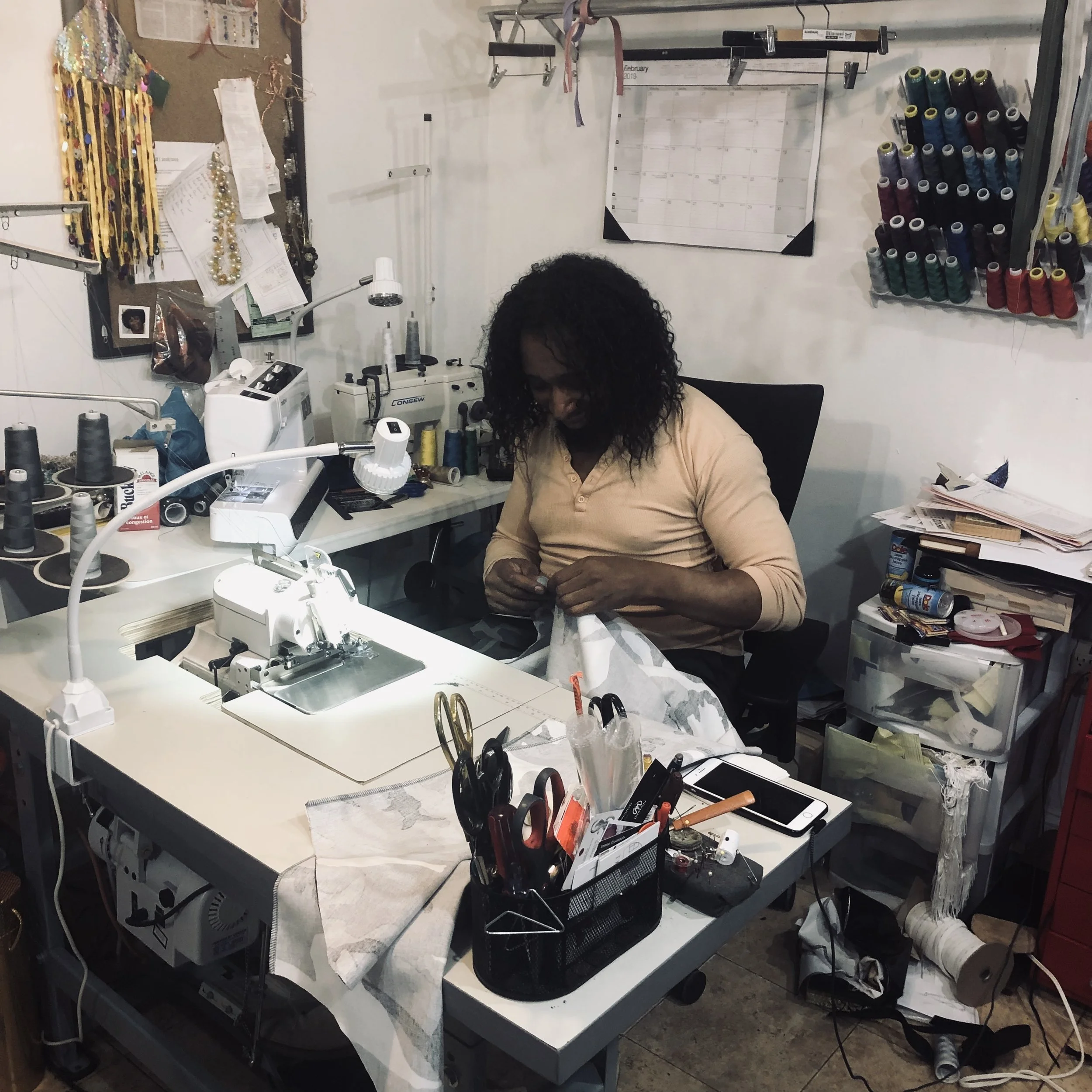 Fashion Designer, Marco Hall