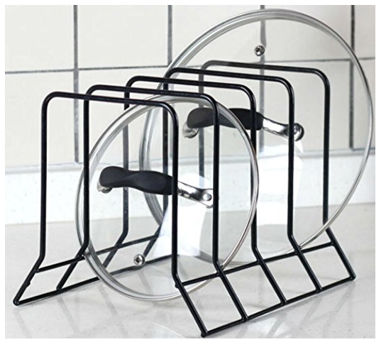 Amazon: Kitchen Bakeware Pot Lid Rack