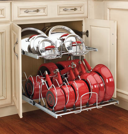 Rev-A-Shelf 2 Tier Pot &amp; Pan Storage